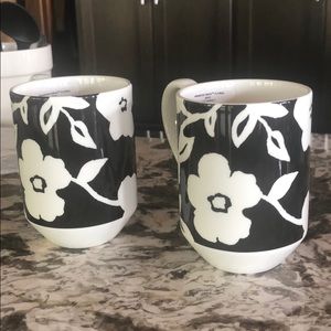 NWT Kate Spade ♠️ Set/2 Primrose Drive Floral Mugs